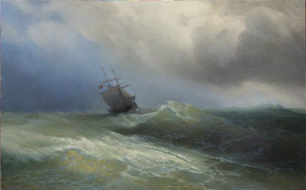 Ivan Constantinovich Aivazovsky Storm 1890